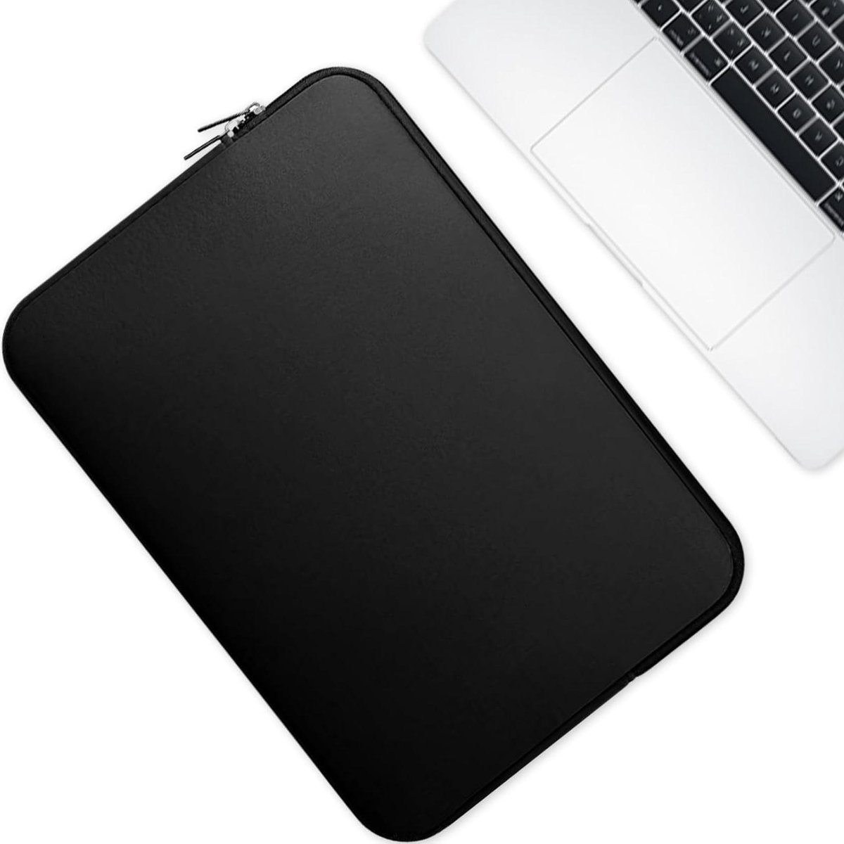 Laptophoes - Tablethoes - Veilige Opslag - Schokabsorberend Neopreen - 11-15 inch - Zwart