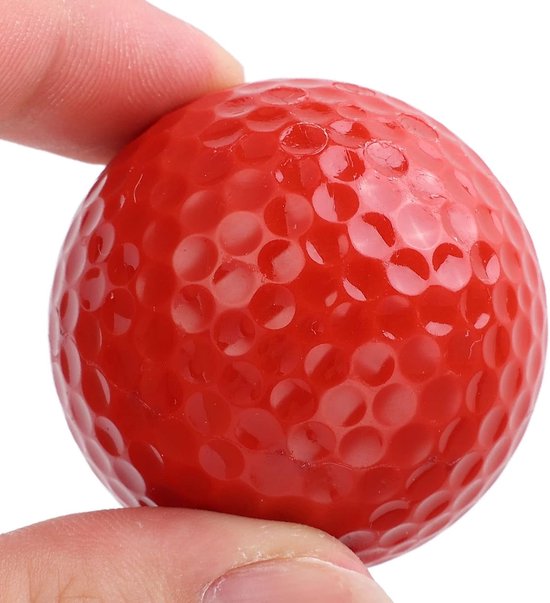 Zeynomax - Drijvende golfballen - Golf oefenballen - Ideaal voor training - Rood - Waterdicht en lichtgewicht - Geschikt voor alle golfers - 2 lagen van Merkloos — afbeelding 4