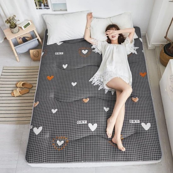 Japanse Vloermatras - Opvouwbaar Matras - Comfortabel Slapen - Dikte 3cm - 100x200cm - B5 — afbeelding 5