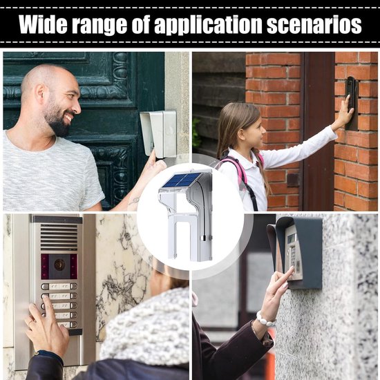Ring dorbells Case - Outdoor Apparaat Behuizing 5 V, Entry Frame Guard, Gemonteerde Chime Protector Met Afscherming Structuur | Praktisch Voor Hotel Huis Buiten Huurder Klas Verbetering Unit Dekking — afbeelding 5