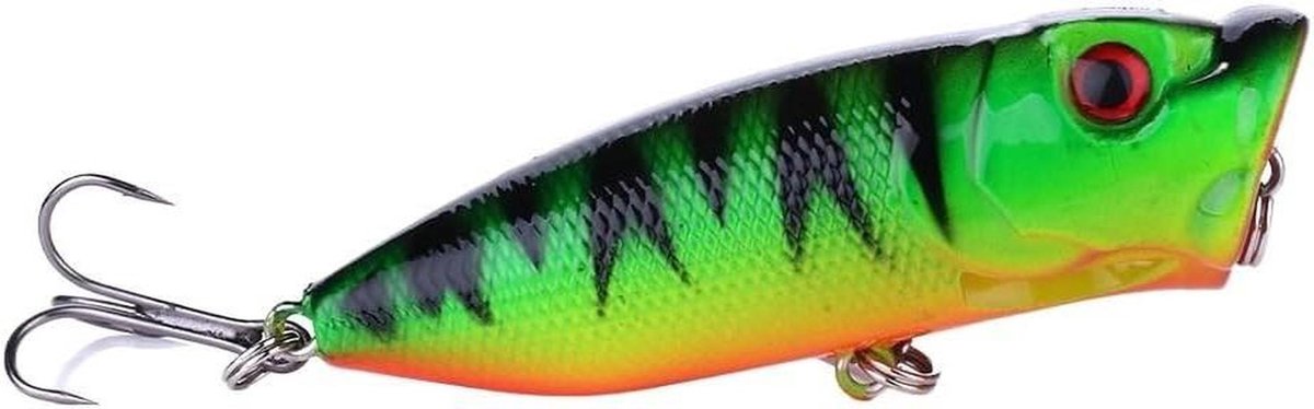 Oppervlak visaas - Drijvend aas - Roofvis vangen - Realistische zwembeweging - 65 cm 12 g - 11 kleuren