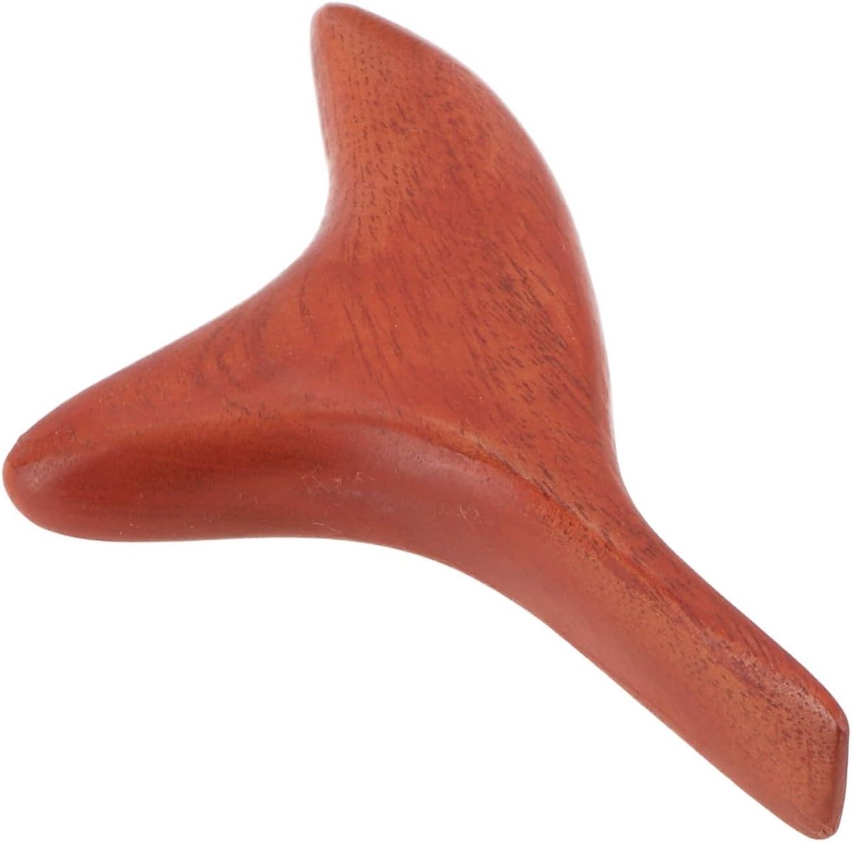 Massagehout Vogel - Houten massage tool - Spanning verminderen - Gerichte blokkade oplossing - 13x6 cm - Bruin