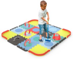 Cricket set carpet - EVA foam puzzle - 39 plates - 2 rubber floors - from 3 years old - D'arpèje - TTMZ106