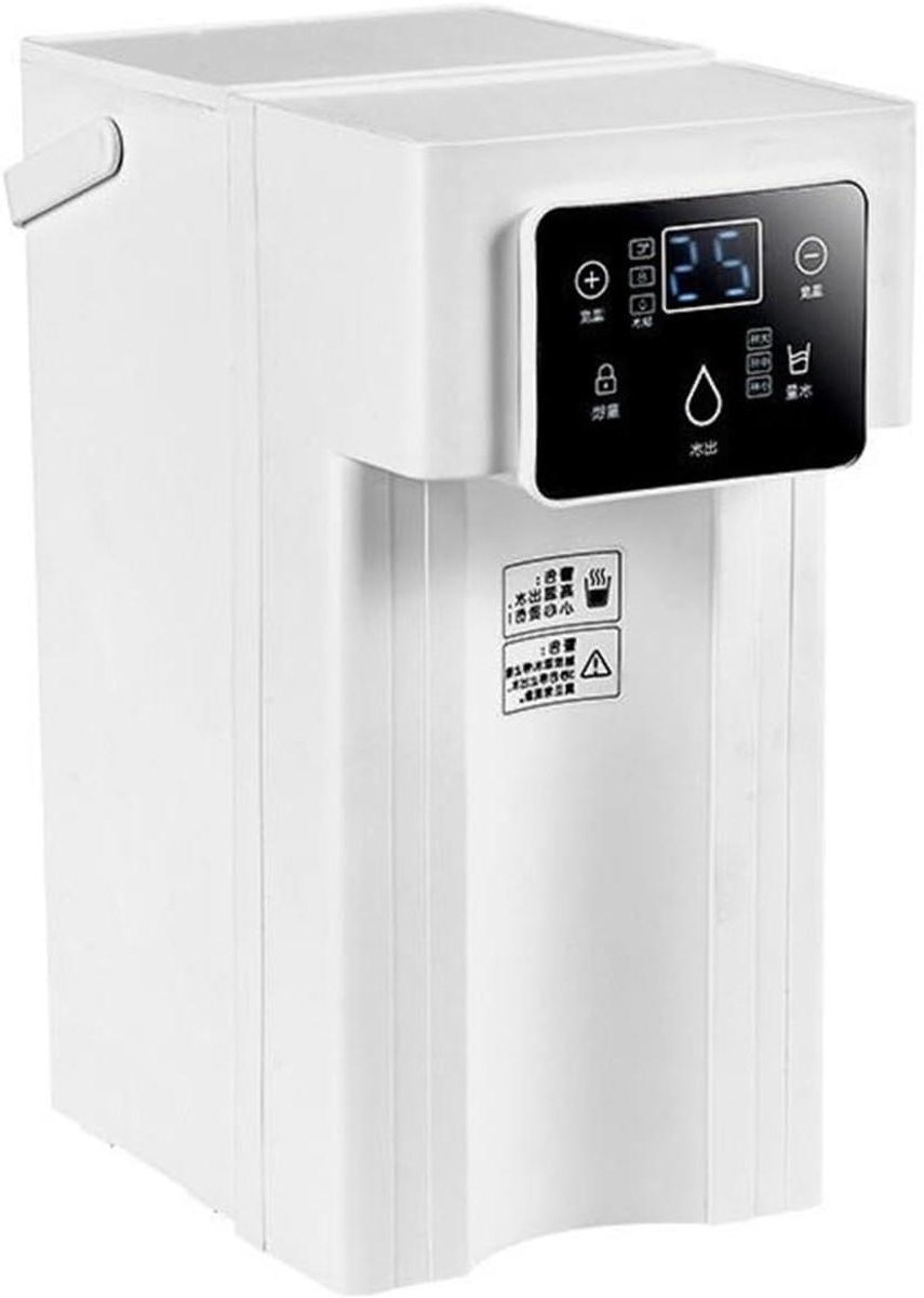 Heetwaterdispenser - Waterkoker Snel - Direct Warm Water - 6-Traps Temperatuurregeling - 3L Inhoud - Wit