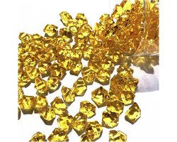 Aquarium Grind - Kristal Stenen - Aquarium Decoratie - Transparante Edelstenen - 200 stuks - Oranje