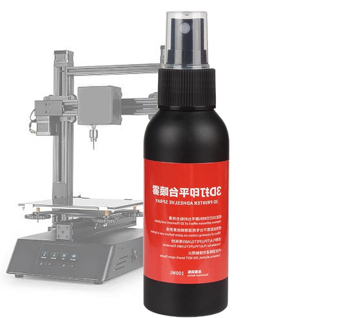 3D Printer Lijmspray - Heetbed Lijm - Voorkom Kromtrekken - Hoge Hechting - 100 ml - Transparant