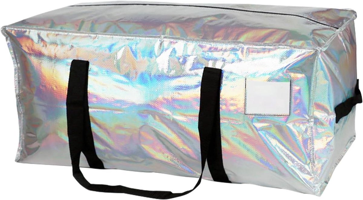 Verhuisopbergzakken - Lakenzakken Organizer - Spullen Opslaan - Waterdicht PP Materiaal - 73.5x33x36 cm - Zilver