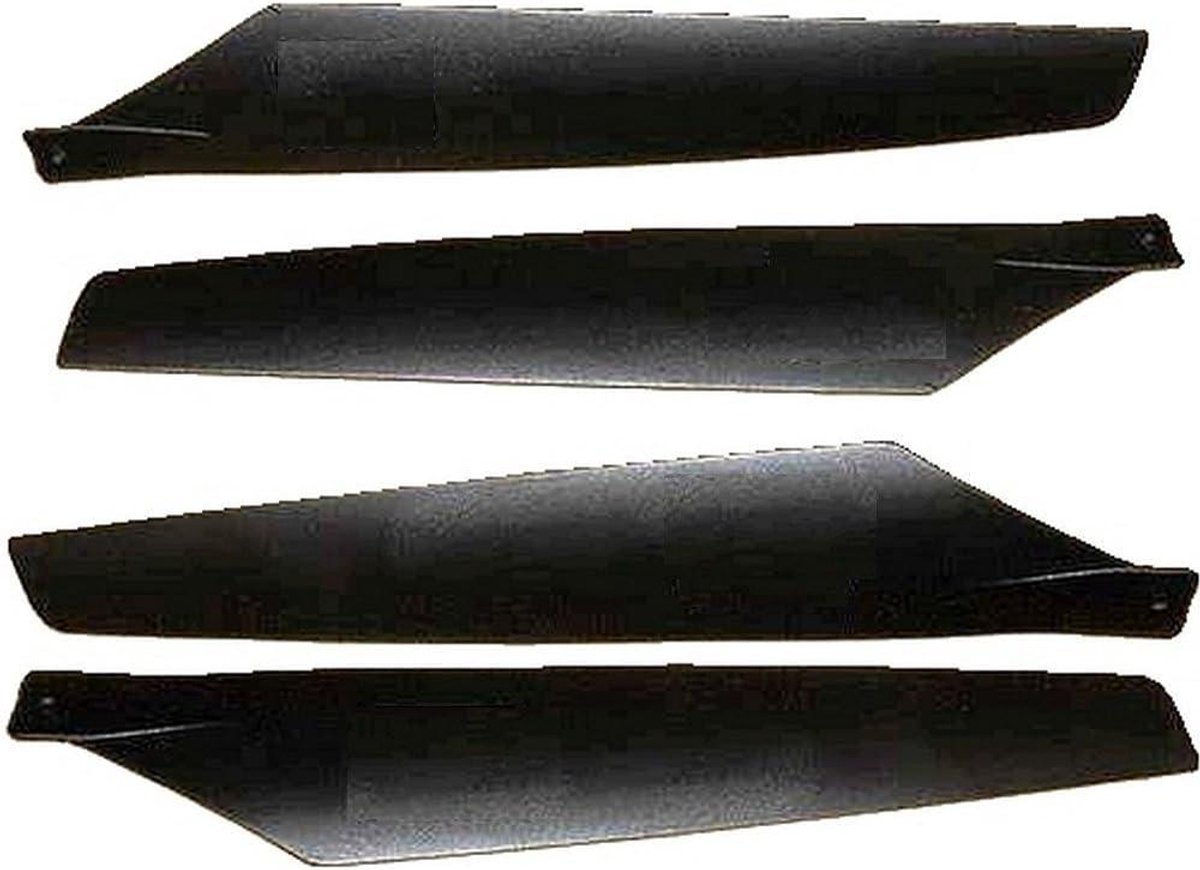Rotorbladen Set - Heli Onderdelen - Modelbouw Vliegen - Brede Compatibiliteit - 15.5 cm - Zwart