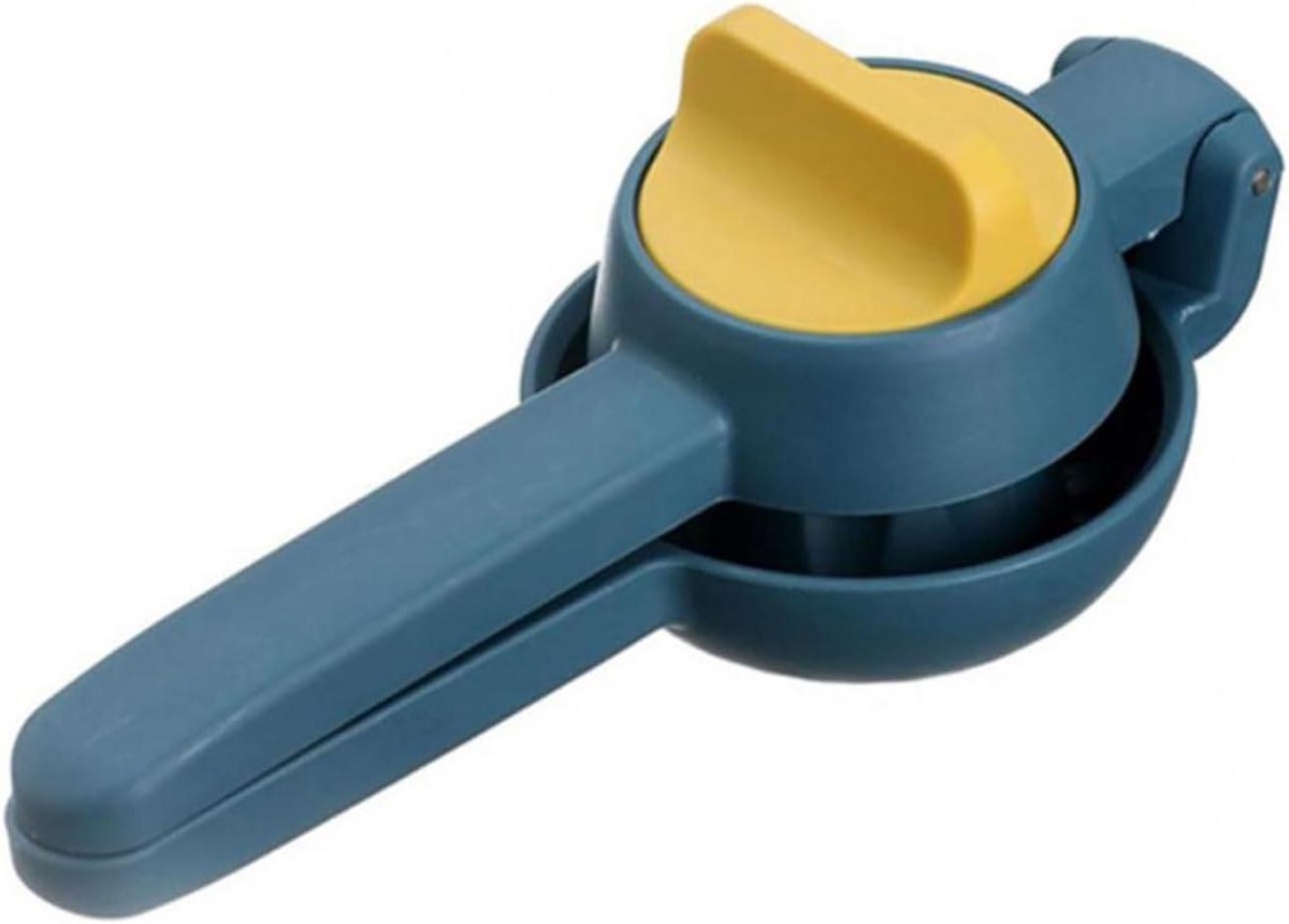 Handmatige Sapcentrifuge - Citruspers - Vers Sap Maken - Antislip Bodem - 10 x 10 x 10 mm - Blauw