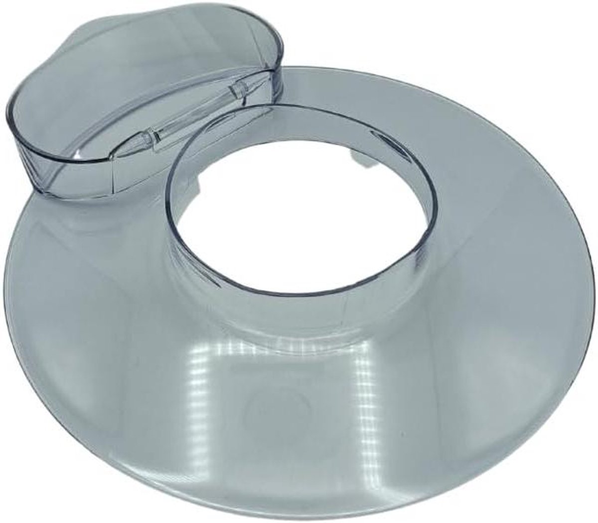 Antispatdeksel - Keukenmachine Deksel - Schoon Werken - Origineel Onderdeel - 24 x 24 cm - Wit