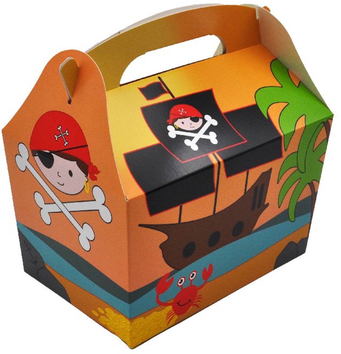 Duckiez Party/fooox L Pirate - 24 stuks