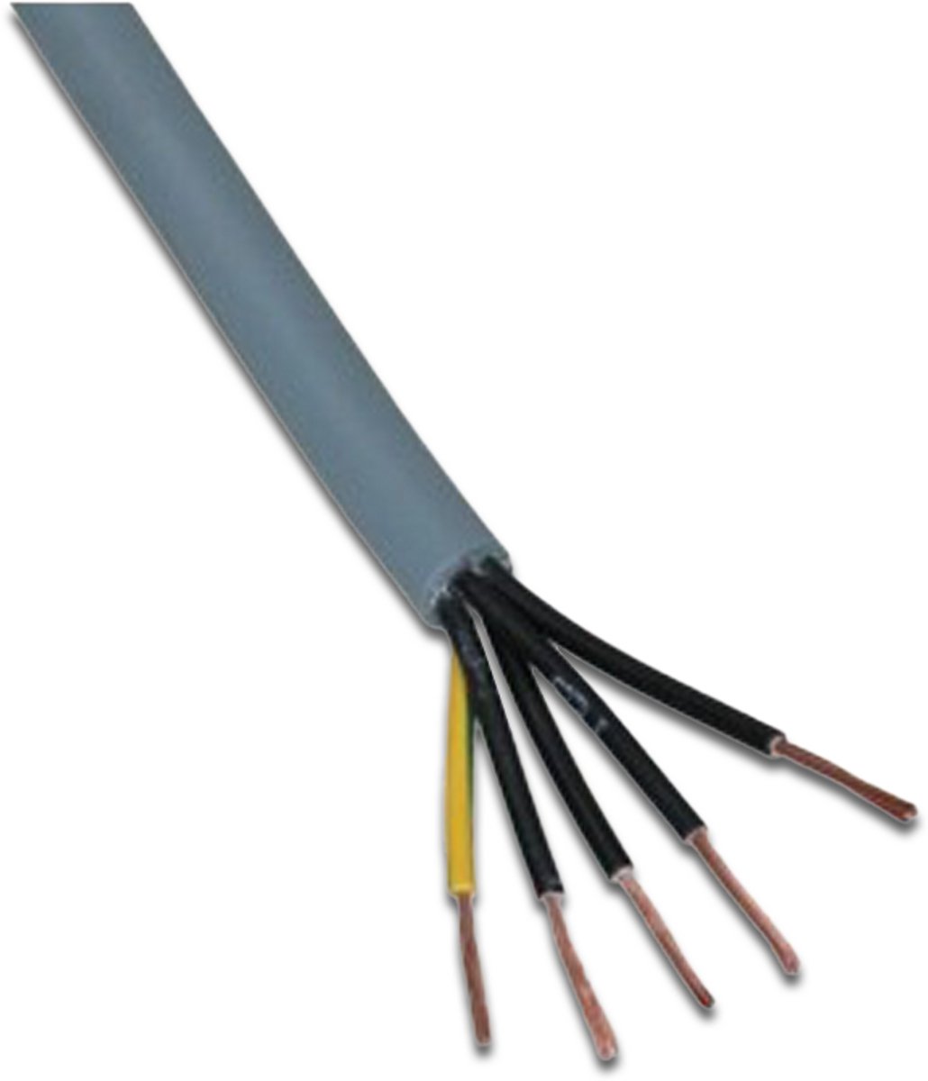 Dynamic Stuurstroomkabel YSLY-JZ 5 x 1,5 mm² Lengte: 15 meter