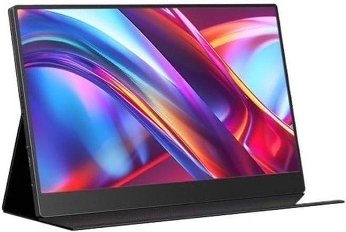 Draagbare Monitor - Extra Scherm - Productiviteit Verhogen - Full HD 1080p - 15 Inch - Zwart