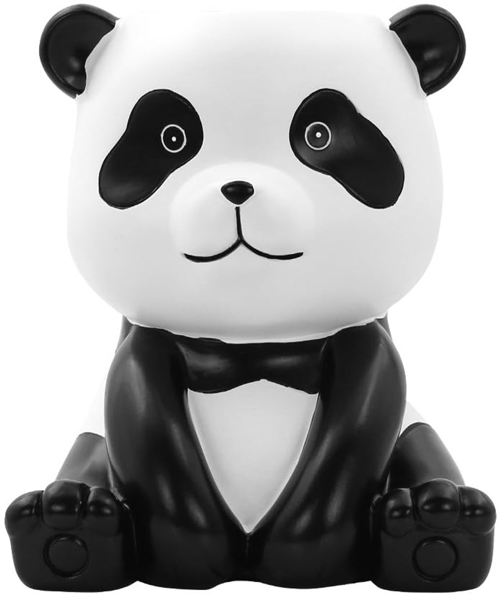 Dailygoody - Leuke Hars Panda Pennenhouder - Cartoon Potloodhouder - Schattig Ontwerp - Zwart/Wit - School en Kantoor - Geschikt voor Kinderen en Volw.
