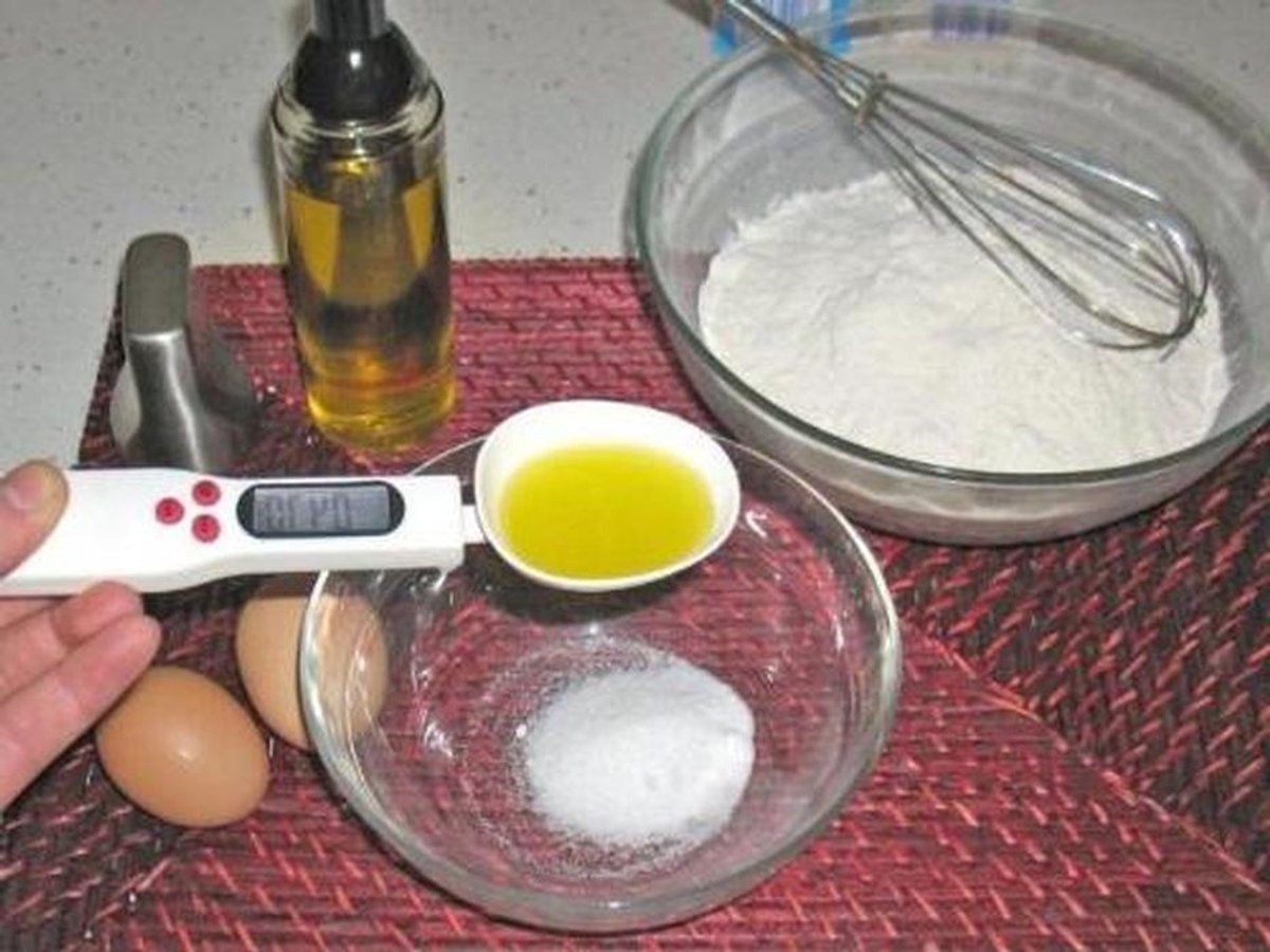 Weeglepel Keuken - Digitale Lepel - Afwegen Ingrediënten - Hoge Precisie - 300g - Wit