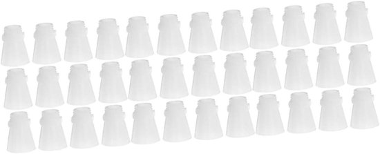 Brandblusser Sproeiers - Vervangende Onderdelen Blusser - Brandveiligheid Zorgen - Specifiek voor 1kg Poederblusser - 150 Stuks - Transparant