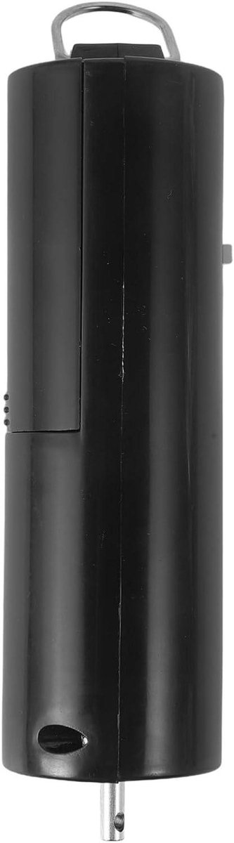 Draaiende Motor - Windgong Motor - Tuindecoratie - Stille Werking - 12 x 3.5 cm - Zwart