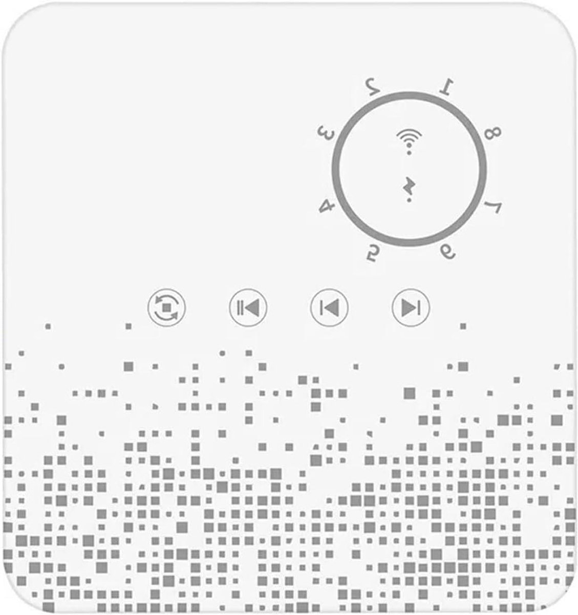 Slimme Sproeier Controller - Automatische Beregening Timer - Tuin Water Geven - 8 Zones Connectie - 165 mm - Wit