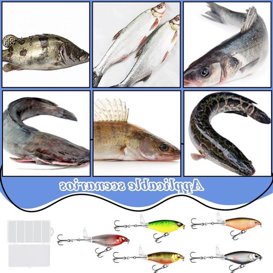 Zander Wobbler van 5.5 inch (14 cm) - Perfect voor zoet- en zoutwater vissen, ideaal voor snoekbaars, baars en andere roofvissen — afbeelding 4