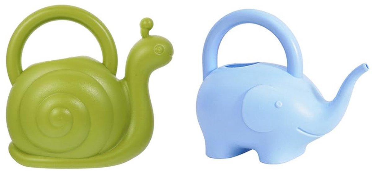 Dailygoody - Gieter Plant Water Kan - Schattig Ontwerp - 2 Liter - Voor Binnen en Buiten - Comfortabel Handvat - Ideaal voor Tuinieren