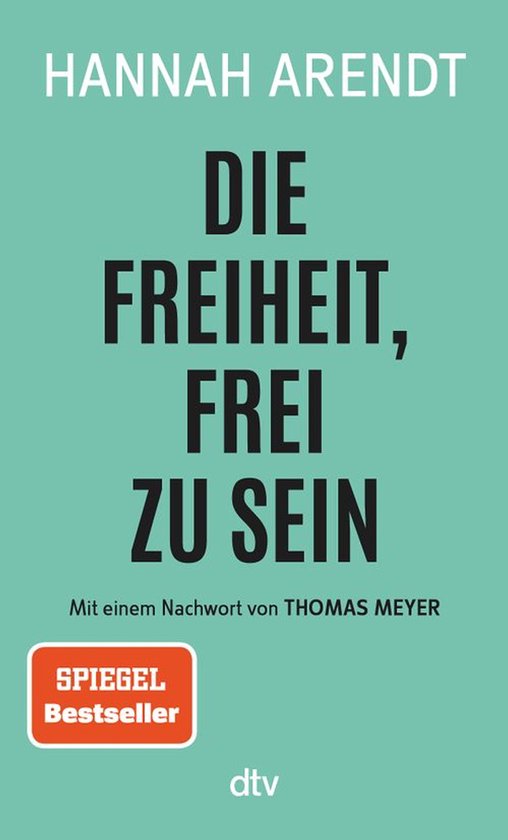 Die Freiheit, frei zu sein - cover