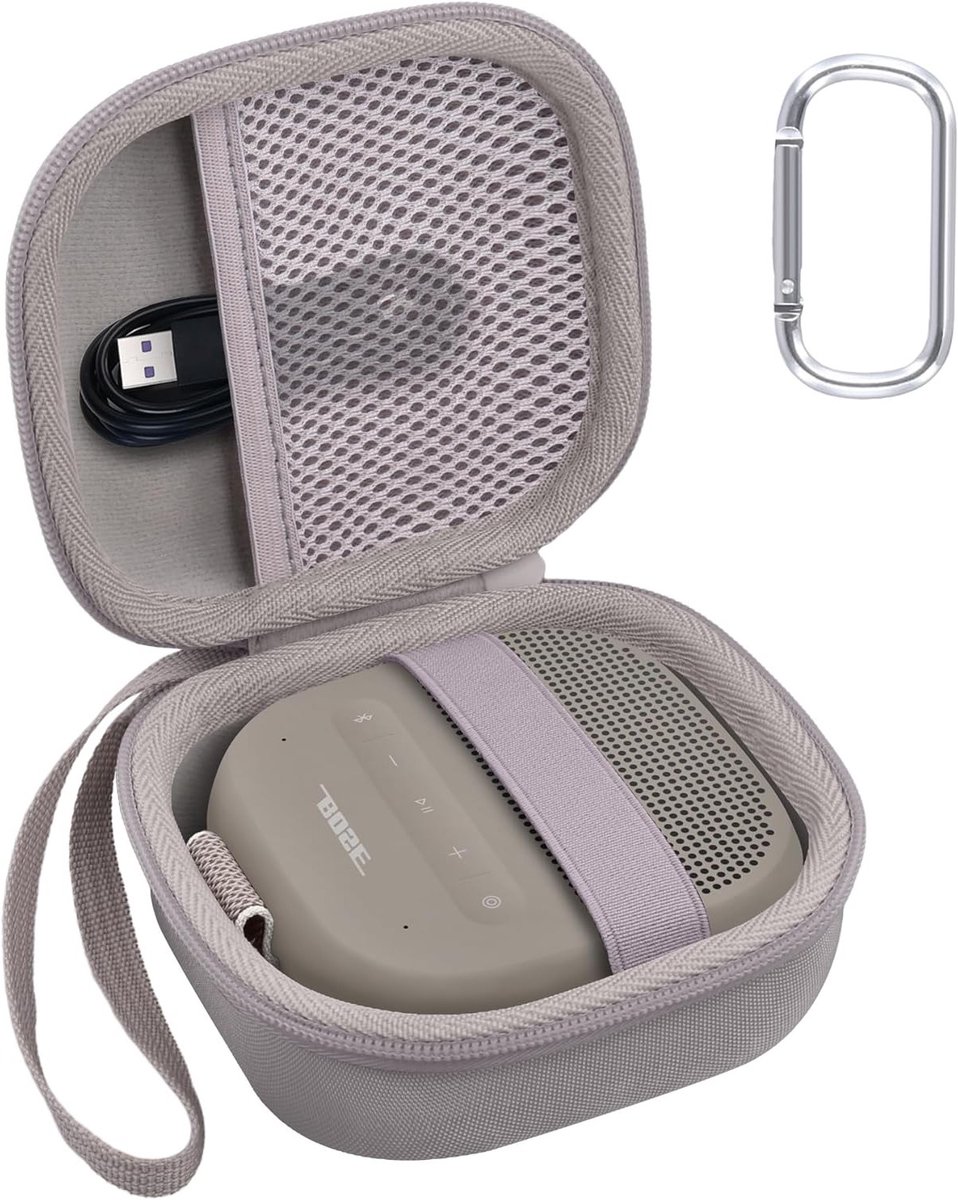 Draagbare Hard Case voor Bluetooth Speaker - Bescherming voor SoundLink Micro 2e Generatie, Ideaal voor Reizen en Outdoor Gebruik