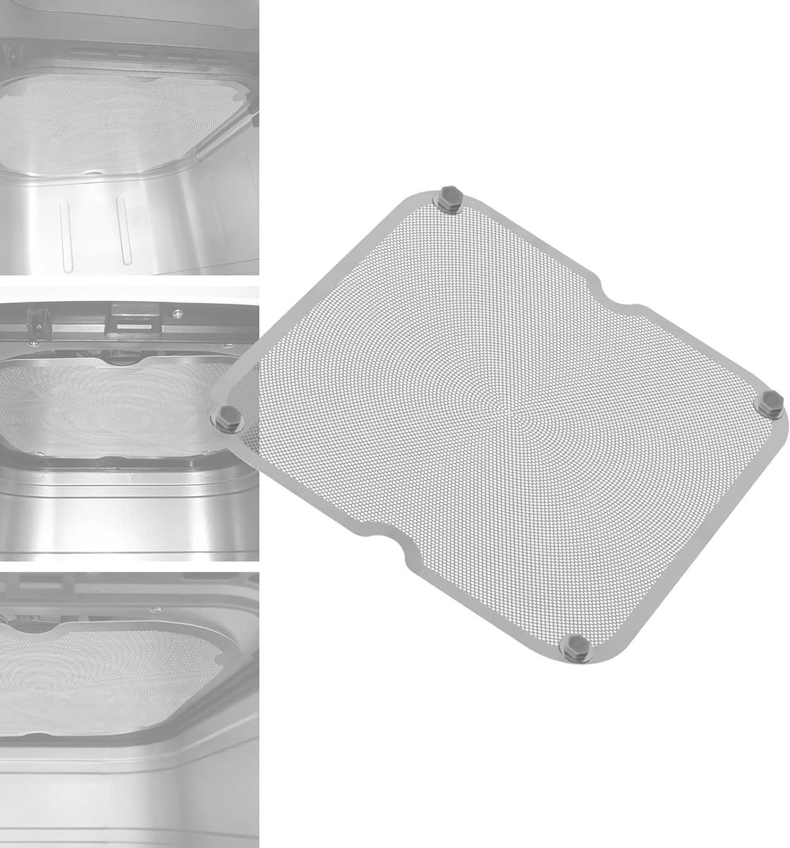 Beschermfolie voor Airfryer, Voorkomt Vetspetters op Verwarmingselementen, Splash Guard voor 5.5-11.5L Airfryers, Keukenaccessoire en Onderhoudsproduct