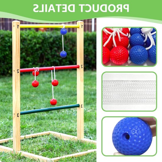Golf Ball Gooi Training voor Kinderen en Volwassenen - 6 Paar Golfballen voor Plezierige Evenementen en Vaardigheidsspellen van GOLF — afbeelding 2