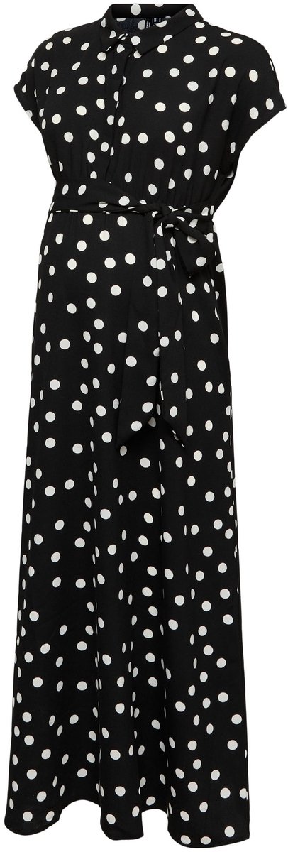 Vero Moda Maternity Jurk VMMNEWHALLIE Zwangerschapsjurk Black 1