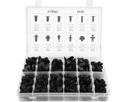 Body Holders 240pcs - 12 Maten Bodywork Push Pin Rivets voor Bumper, Fasteners en Clip Trim voor Auto's, Trucks en Motorhomes