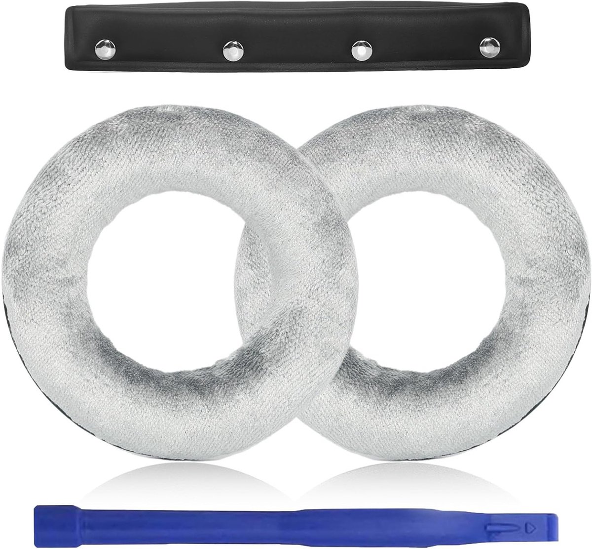 Vervangende Oorkussens voor Beyerdynamic DT 770, DT 880 en DT 990 Hoofdtelefoons van Pluche en Geheugenfoam voor Optimale Geluidskwaliteit en Comfort