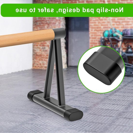 Push-up Steunen voor Calisthenics, Parallettes Bars voor L-Sit en Dip Bar, Ideaal voor Krachttraining en Thuis Gym Oefeningen — afbeelding 2