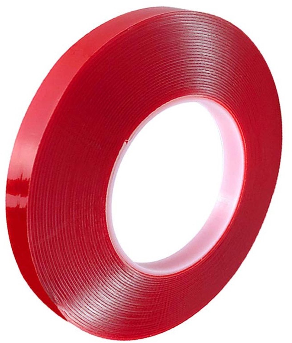 Dubbelzijdige Acryl Lijmtape 10m x 15mm - Hoge Kwaliteit, Waterdicht en Verwijderbaar, Ideaal voor Montage en Creatieve Projecten