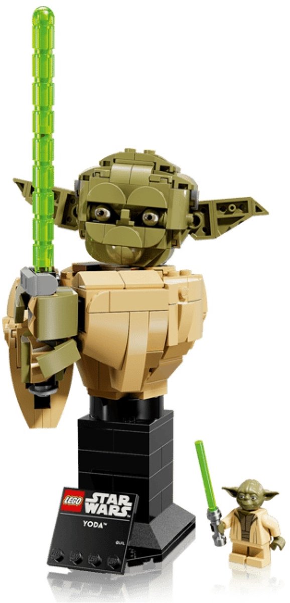 LEGO Star Wars Yoda Buste Bouwpakket voor Volwassenen - 75438 – foto 3