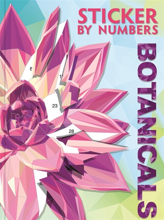 Sticker By Numbers: Botanicals - cover