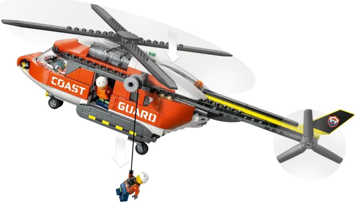LEGO City Exploration - Kustwacht Helikopter - 60503 — afbeelding 20