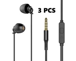 ASMR Earphone Hifi Headset Noise-Cancel Sleeping Earbud Soft Silicone Headset TPE Wire No Ear Pressure Earbuds For Xiaomi Huawei