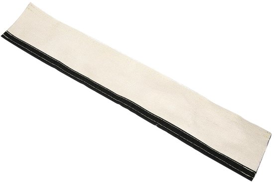 Hittebestendige glasvezel stofkap, aluminium warmtebescherming tot 260°C, afmetingen L 60 cm x B 10,6 cm, ideaal voor hoge temperaturen en isolatie van Merkloos — afbeelding 3