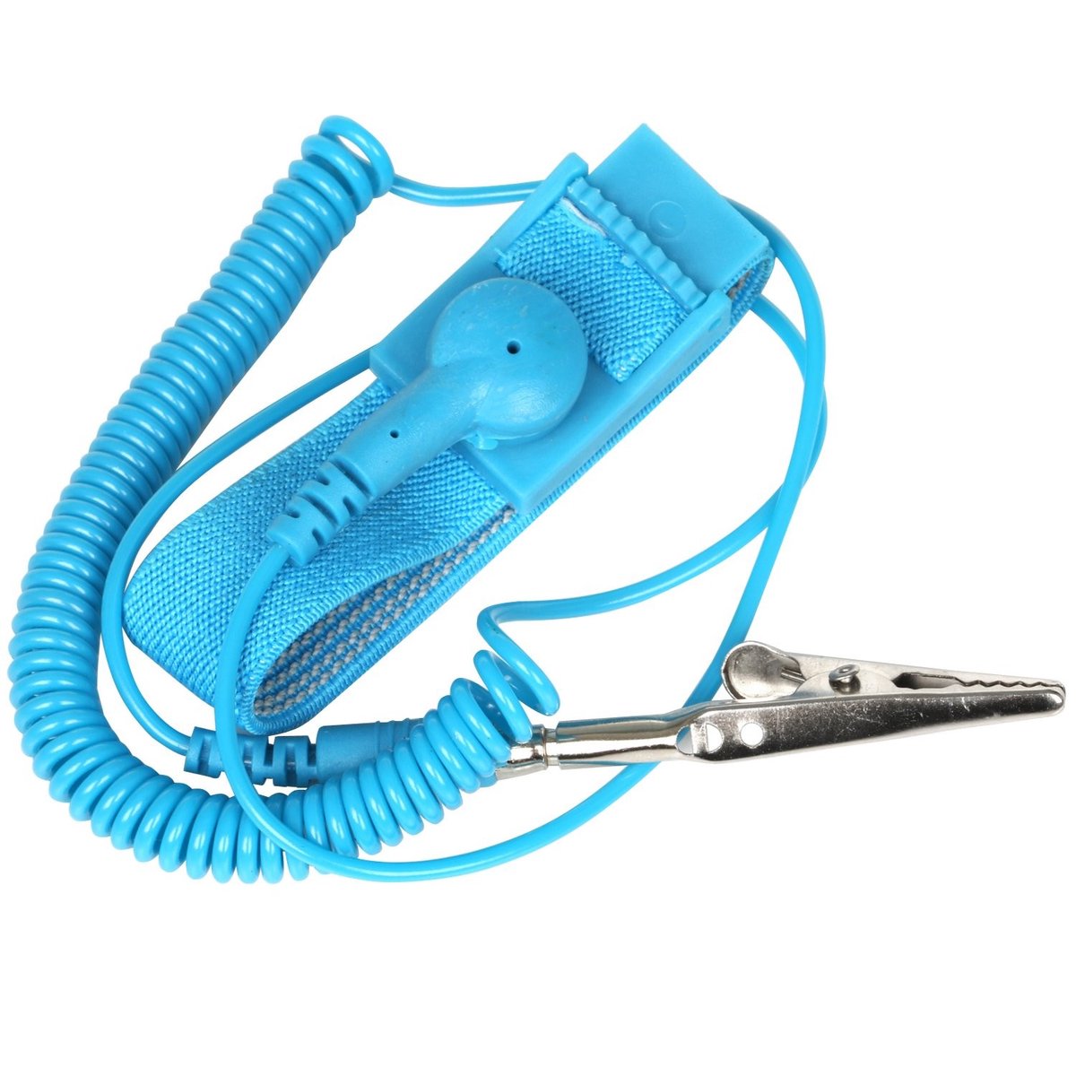 Virtubuy - Antistatische Polsband - Ontlading - Voorkom statische elektriciteit - Verstelbare polsband - Geschikt voor elektronica reparatie - I...