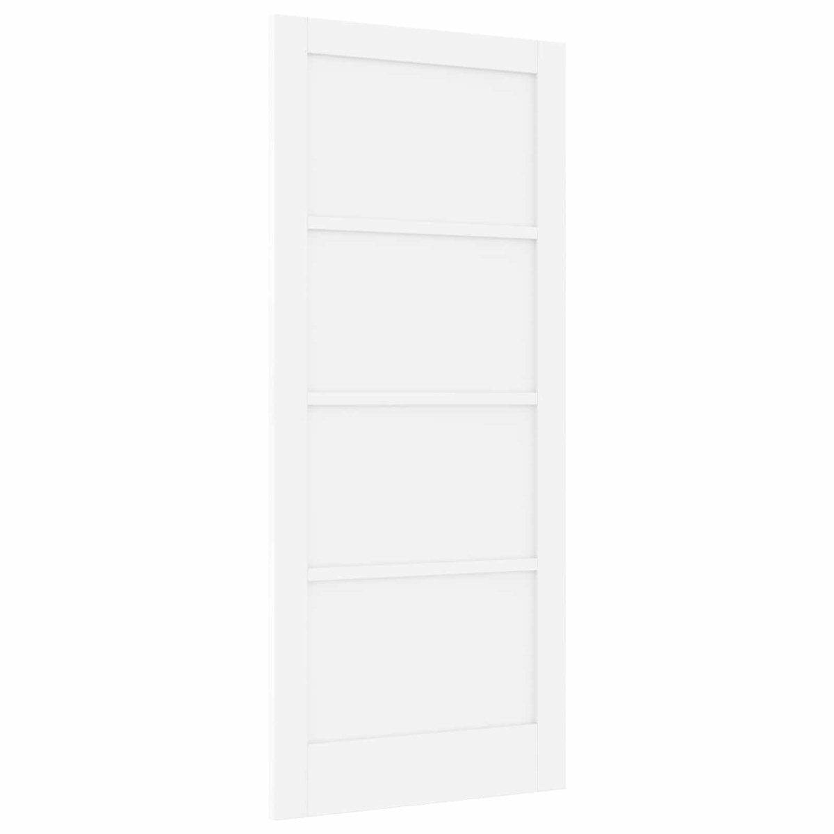 vidaXL - Interne - Deur - 86 - x - 198,5 - cm - Multiplex - Wit