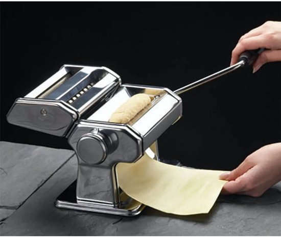 KitchenCraft World of Flavours Pastamachine - Roestvrij Staal Zilverkleurig van KitchenCraft — afbeelding 4
