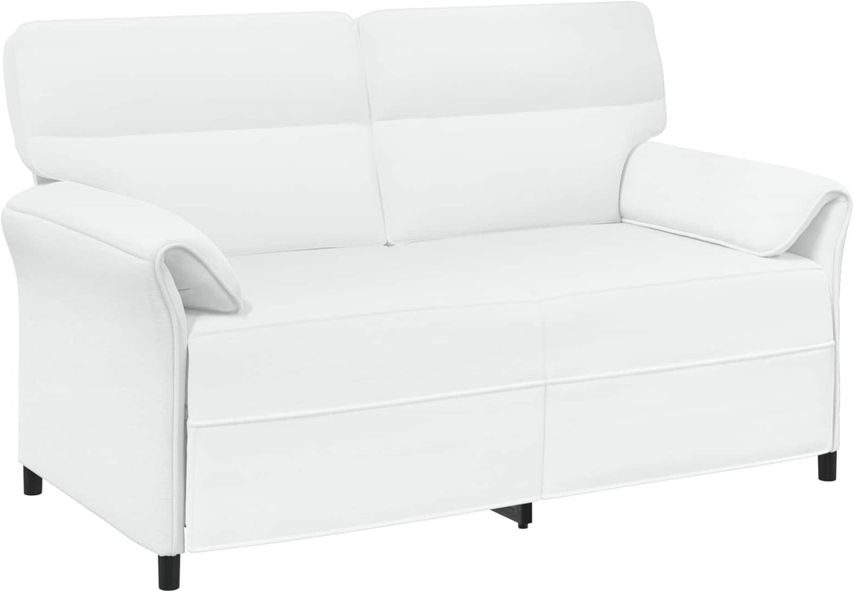 vidaXL - Bank - 100% - polyester - metalen - frame - MDF, - Multiplex