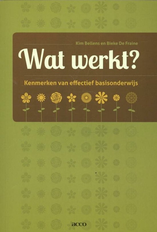 Wat werkt?