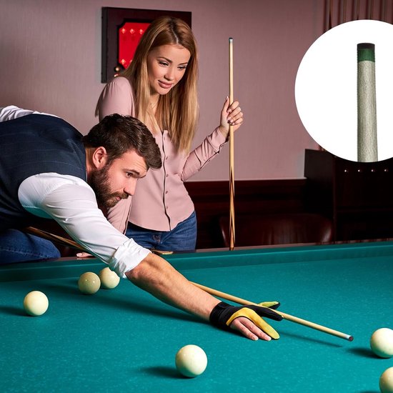 20-delige vervangingsset voor biljartkeu tips, 13mm leren keukoppen met opbergdoos voor biljart en snooker accessoires — afbeelding 4