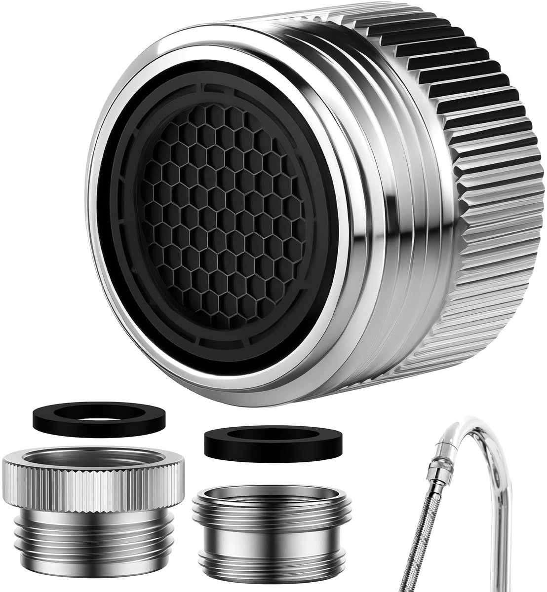 MTTProducts - Water tap strainer - Kraanfilter - Hoogwaardige anti-kalk technologie - Chro