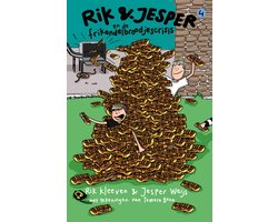 Omslag van Glowmovies 4 - Rik en Jesper en de frikandelbroodjescrisis