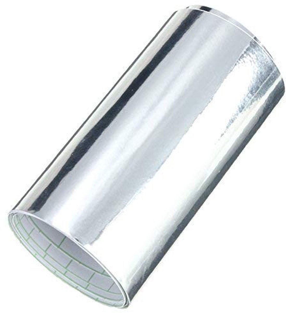 Allecto - Car Mirror Foil Sticker - Zelfklevend - 10 x 152 cm - Chrome Zilver - Auto Accessoires - Geschikt voor Motoren, Boten en ATV's