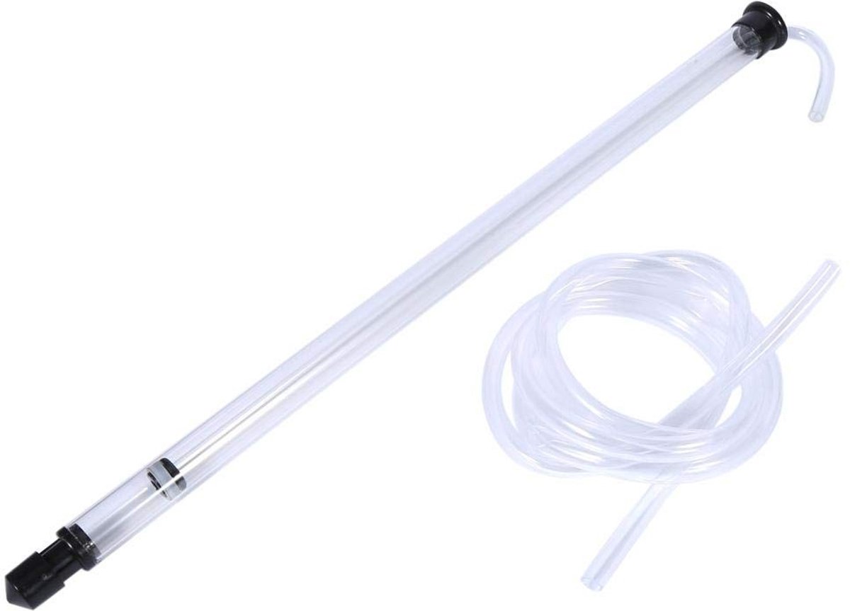 Allecto - Sifonbooster - Auto-Siphon - Eenvoudig gebruik - Plastic - Sifon voor brouwen - Ideaal voor thuisbrouwers - 40 cm