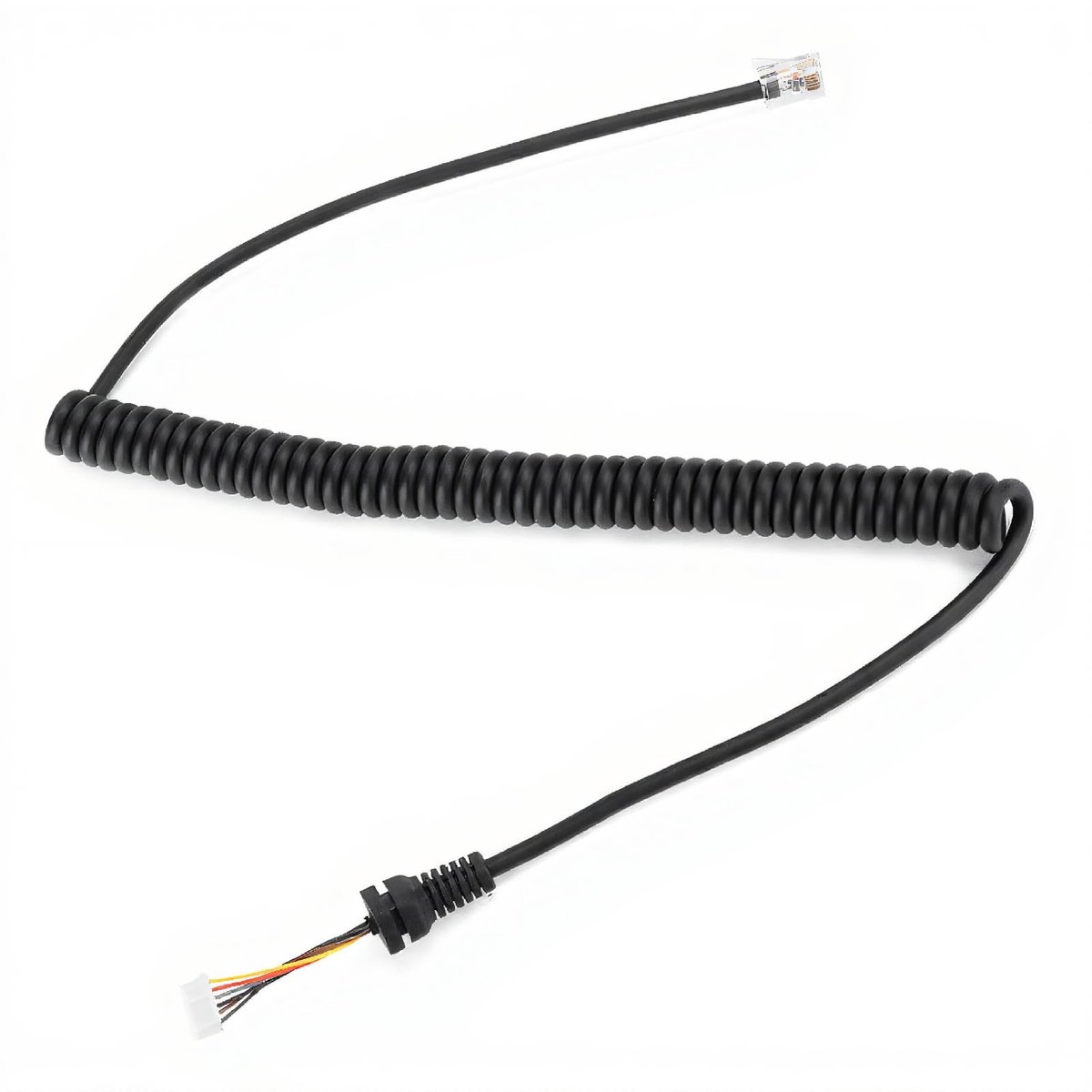 Allecto - Mikrofonkabel voor Autoradio - Vervangende microfoonkabel - Lichtgewicht en draagbaar - Compatibel met MH-48A6J en MH-42B6J - Duurzaam ma...