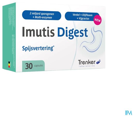 Imutis Digest | Spijsvertering 30 Capsules